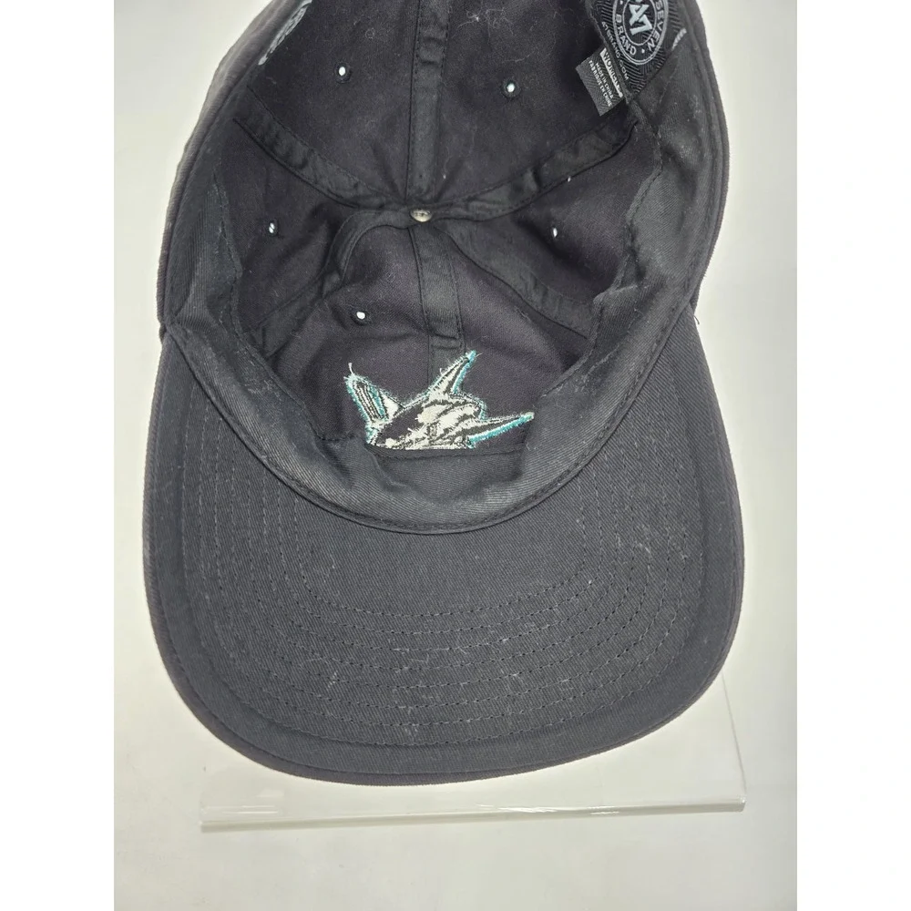 San Jose California Sharks‎ Hockey Team '47 Hat Throwback Crest With Jewels!